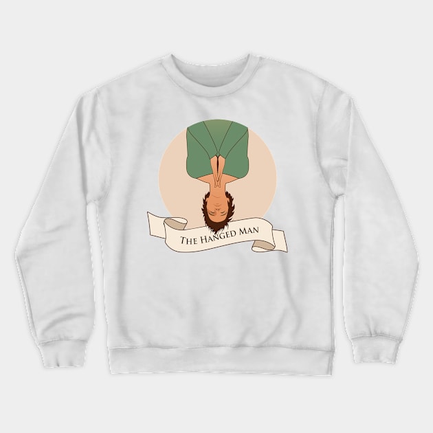 Tarot Arcana: The Hanged Man Crewneck Sweatshirt by LaInspiratriz